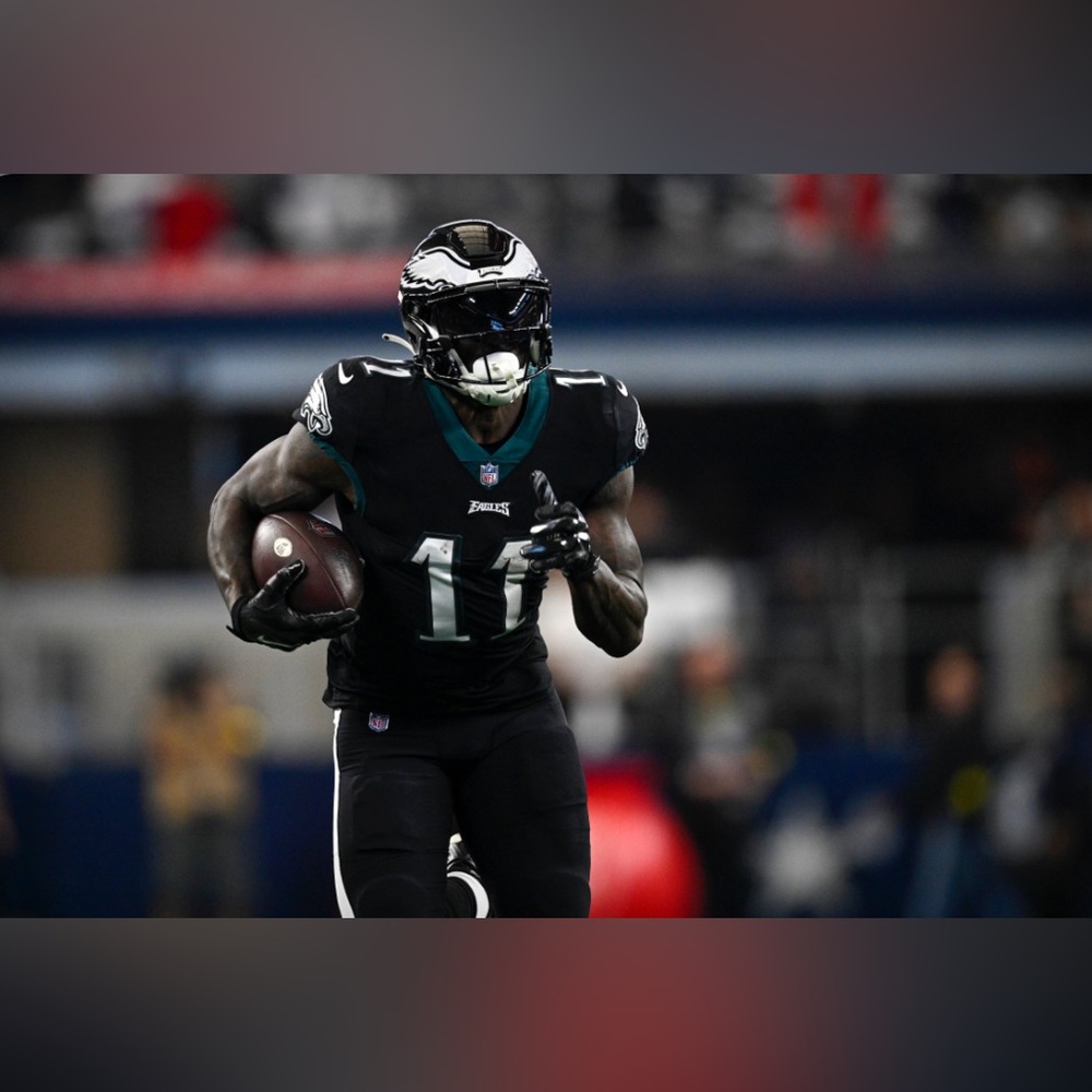 Nike Authentic On Field Philadelphia Eagles AJ Brown Black Jersey Men’s Sz XXL - Picture 4 of 7